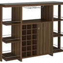 Evelio Mid-Century Modern Wine Cabinet by Clayson Design