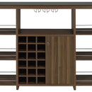 Evelio Mid-Century Modern Wine Cabinet by Clayson Design