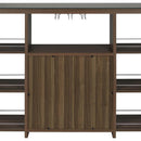 Evelio Mid-Century Modern Wine Cabinet by Clayson Design