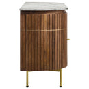 Ortega Marble-Top Sideboard by Clayson Design