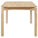 The Parkview Whitewashed Rectangular Dining Table by Clayson Design