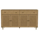 The Arbour Sand-Wash Cane Sideboard by Relani Family Furniture