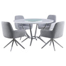 The Abby 54" Round Dining Table Set by James Gareth Designs