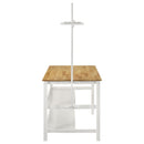 The Ellington Modern Farmhouse Kitchen Island Set by Luxe Farmhouse