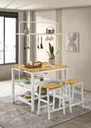 The Harper Backless Counter Stool (Set of 2) by Luxe Farmhouse