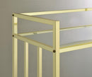 Cara 2-Tier Rectangular Bar Cart by Zia Bar