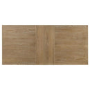 Marlowe Stately Wood Dining Table with Leaf Extension 71" > 89" long
