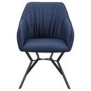 The Callista Two-Tone Dining Arm Chair Set by Clayson Design