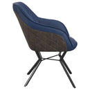 The Callista Two-Tone Dining Arm Chair Set by Clayson Design