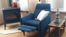The Sutton Push Back Recliner by Clayson Design