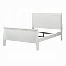The Louis Luminis Eastern King Sleigh Bed by Reylani Family Furniture