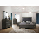 The Calvera Soft Modern Upholstered Bed by Clayson Design