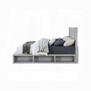 The Delmare White Oak Storage Bed by Clayson Design