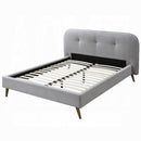 The Elmsford Tufted Platform Bed by Clayson Design