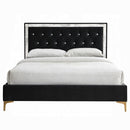 The Bellamy Glam Upholstered Bed by Clayson Design
