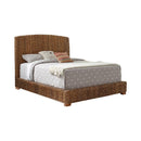 The Delara Woven Coastal Bed by Clayson Design