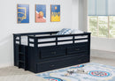 Carlsbad Twin Captain’s Bed with Trundle by Moppet Home