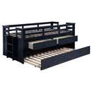 Carlsbad Twin Captain’s Bed with Trundle by Moppet Home