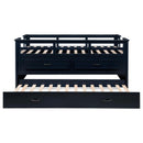Carlsbad Twin Captain’s Bed with Trundle by Moppet Home