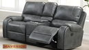 The Maverick Ultra-Premium Vegan Leather Recliner Sofa and Loveseat Set by Clayson