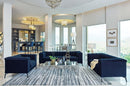The Chalet Channel-Tufted Velvet Sofa by Clayson Design