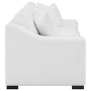 The Ellora Sloped Arm Sofa by Clayson Design