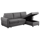 The Everleigh Upholstered Sleeper Sectional by Clayson Design