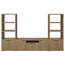 The Emerson Mango-Finish Entertainment Center by Relani Family Furniture