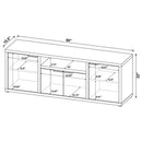 The Emerson Mango-Finish Entertainment Center by Relani Family Furniture