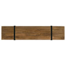 Otto Floating 5-Drawer Mango Wood TV Stand by Clayson Design