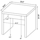The Lynette 3-Piece Rectangular Table Set by Relani Family