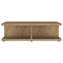 Cortona 3-Piece Mango Finish Coffee Table Set by Relani Family Furniture