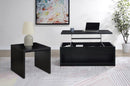 The Cavell Modern Lift-Top Cocktail Table by Clayson Design