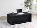 The Cavell Modern Lift-Top Cocktail Table by Clayson Design