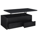 The Cavell Modern Lift-Top Cocktail Table by Clayson Design