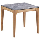The Polaris 2-Piece Faux Marble Table Set by Relani Family
