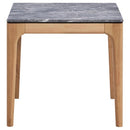 The Polaris 2-Piece Faux Marble Table Set by Relani Family