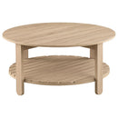Harper Farmhouse Round Table Trio by Relani Family Furniture