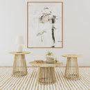 Touhy Round Mango Wood Coffee Table by Relani Family Furniture