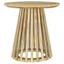 Touhy Round Mango Wood Coffee Table by Relani Family Furniture