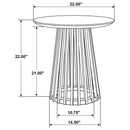 Touhy Round Mango Wood Coffee Table by Relani Family Furniture