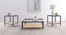 Amherst 3-Piece Mixed-Material Coffee Table Set by Clayson Design