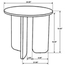 Dale 2‑Piece Solid Wood Table Set by Relani Family Furniture