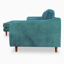 The Delano Mid-Mod LAF Sectional by Clayson Design