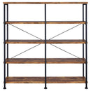 Analiese Farmhouse Double Bookshelf by Relani Family Furniture