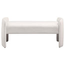 The Elowen Contemporary Bouclé Bench by Clayson Design