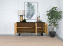Aminah Carved Wood Accent Cabinet by Relani Family Furniture