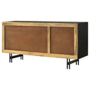 Aminah Carved Wood Accent Cabinet by Relani Family Furniture