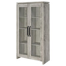 Alejo Glass Door Display Cabinet by Clayson Design