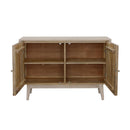 Ixora Mid-Century Modern 2-Door Accent Cabinet by Relani Family Furniture